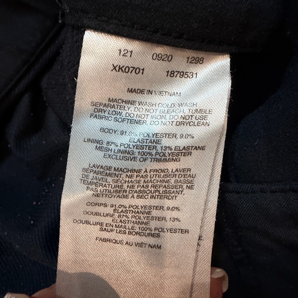 Columbia Black Stretch Outdoor Hiking Pants Women’s Medium 10 - Picture 5 of 10
